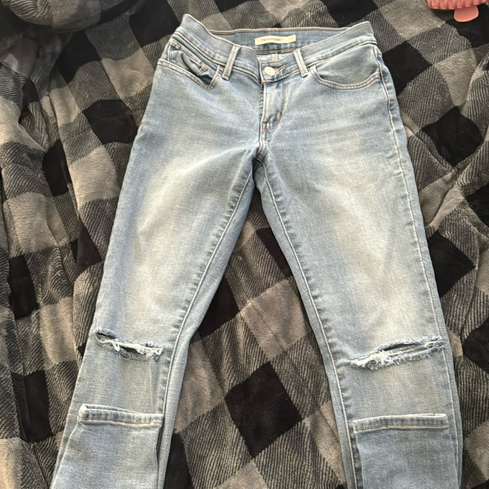 710 super skinny Levi jeans